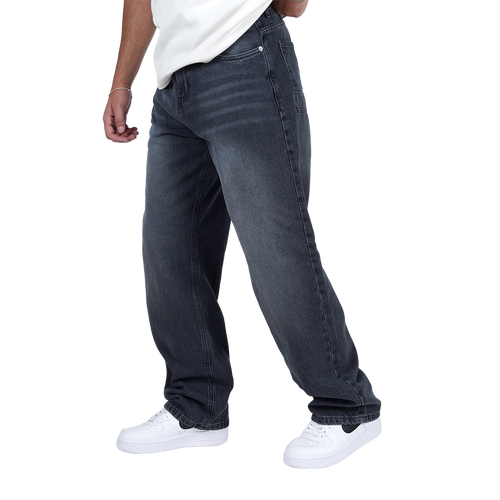 Dark gray baggy fit