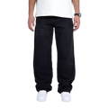 Black washed Baggy fit