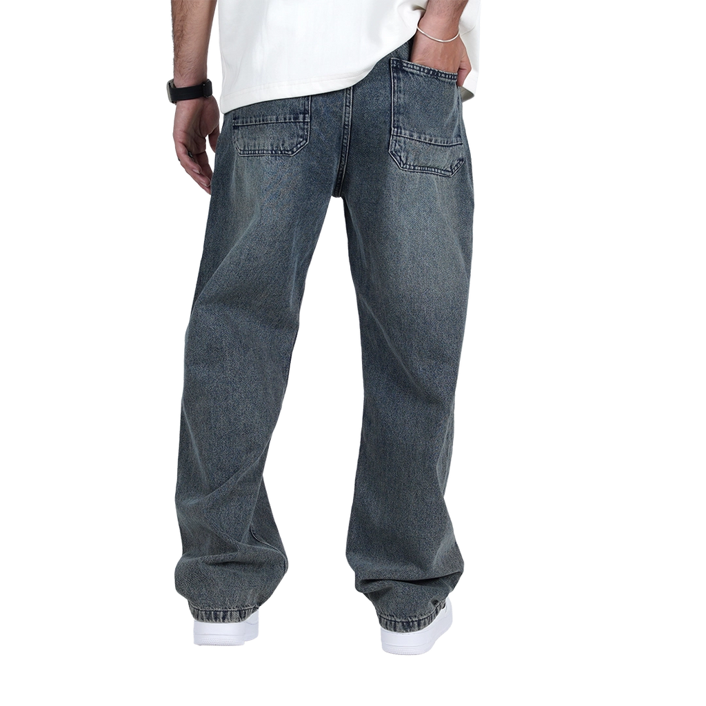 Dirty Indigo Baggy fit