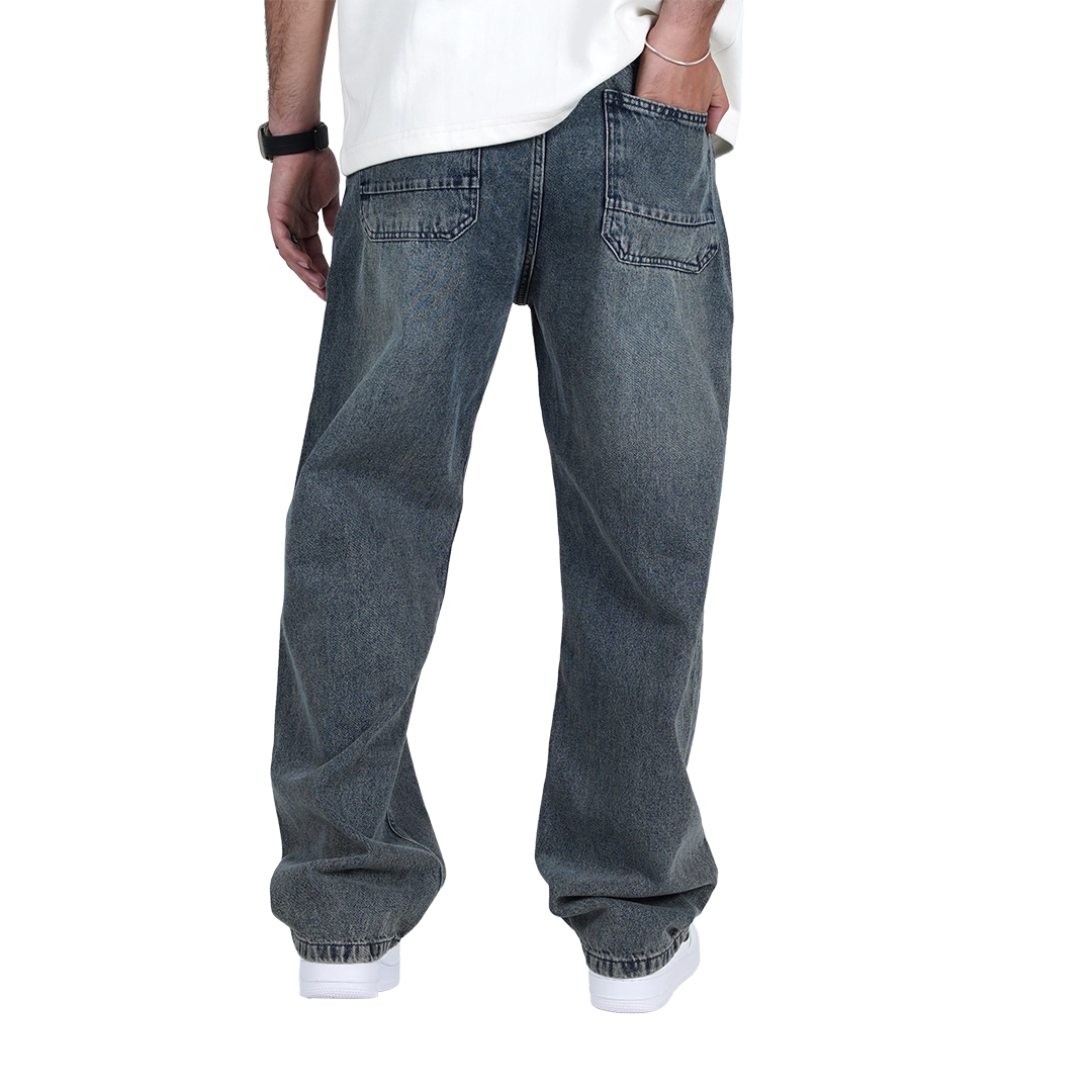 Dirty Indigo Baggy fit